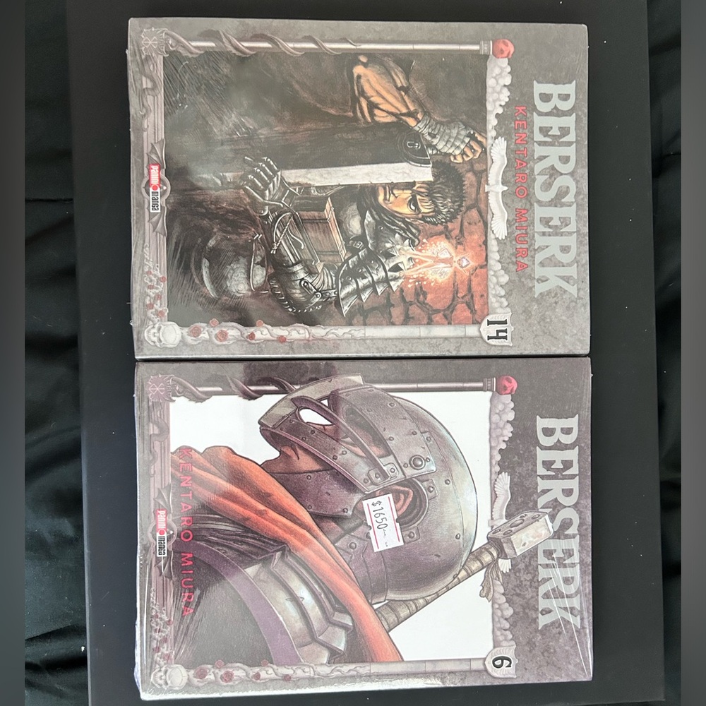BERSERK MANGA volumes 6 AND 14. Limited Edition, Translated into Spanish.